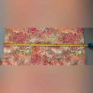 Nina Home Oblong Pillow Sham Multicolor Front With Red and White Tie Back